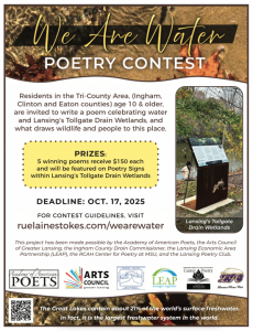 We Are Water Contest Flyer